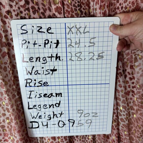 Kim Rogers blouse pink gold animal print bohemian roll tap sleeve plus size ￼ - Picture 7 of 7